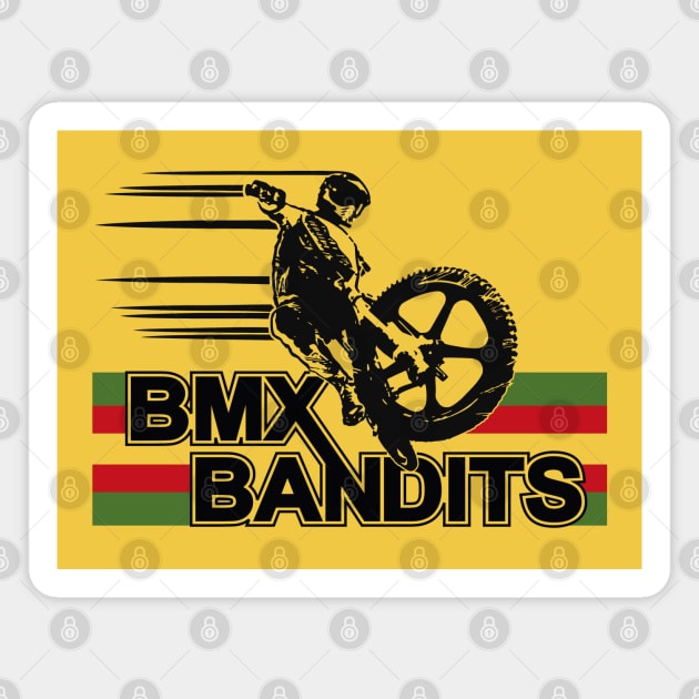 Mod.4 BMX Bandits Bikers Magnet by parashop